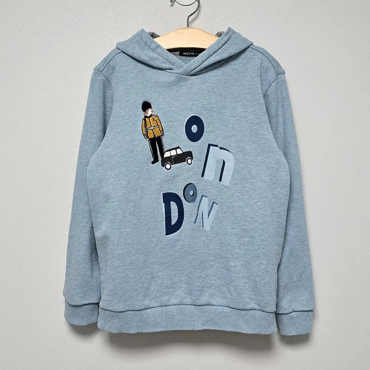 キッズ 130 程度 HAZZYS(へジス) フード付きTシャツ