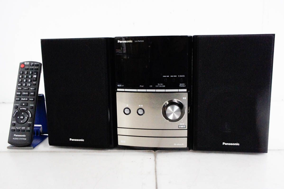 Panasonicパナソニック CDステレオシステム オファー D-dock CD
