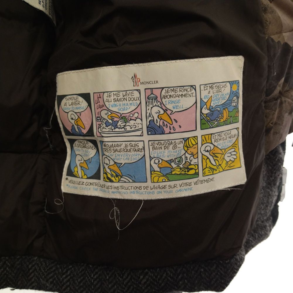 MONCLER (モンクレール) GUYENNE GIUBBOTTO ギエンヌ ツイード迷彩