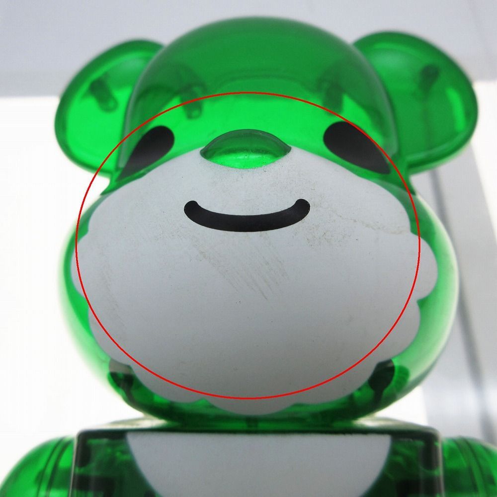 希少　ベアブリック　メリーグリーンクリスマス BE@RBRICK ベアブリック メディコムトイ メリーグリーン