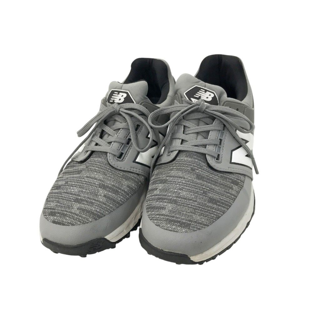 NEW BALANCE GOLF ニューバランス MG4100GR スパイクレス ゴルフシューズ  グレー系 25 [240101337597] ゴルフウェア メンズ ストスト