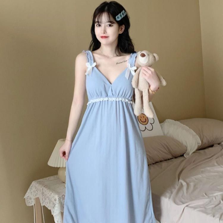 パジャマ レディース 大きい胸 ナイトブラ 一体型 ルーム ワンピース