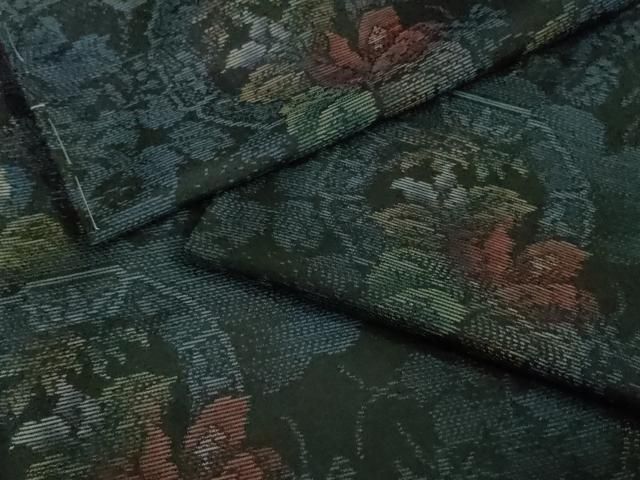 平和屋着物 上 本場大島紬 草花文 ♥ DZAA9099kh5