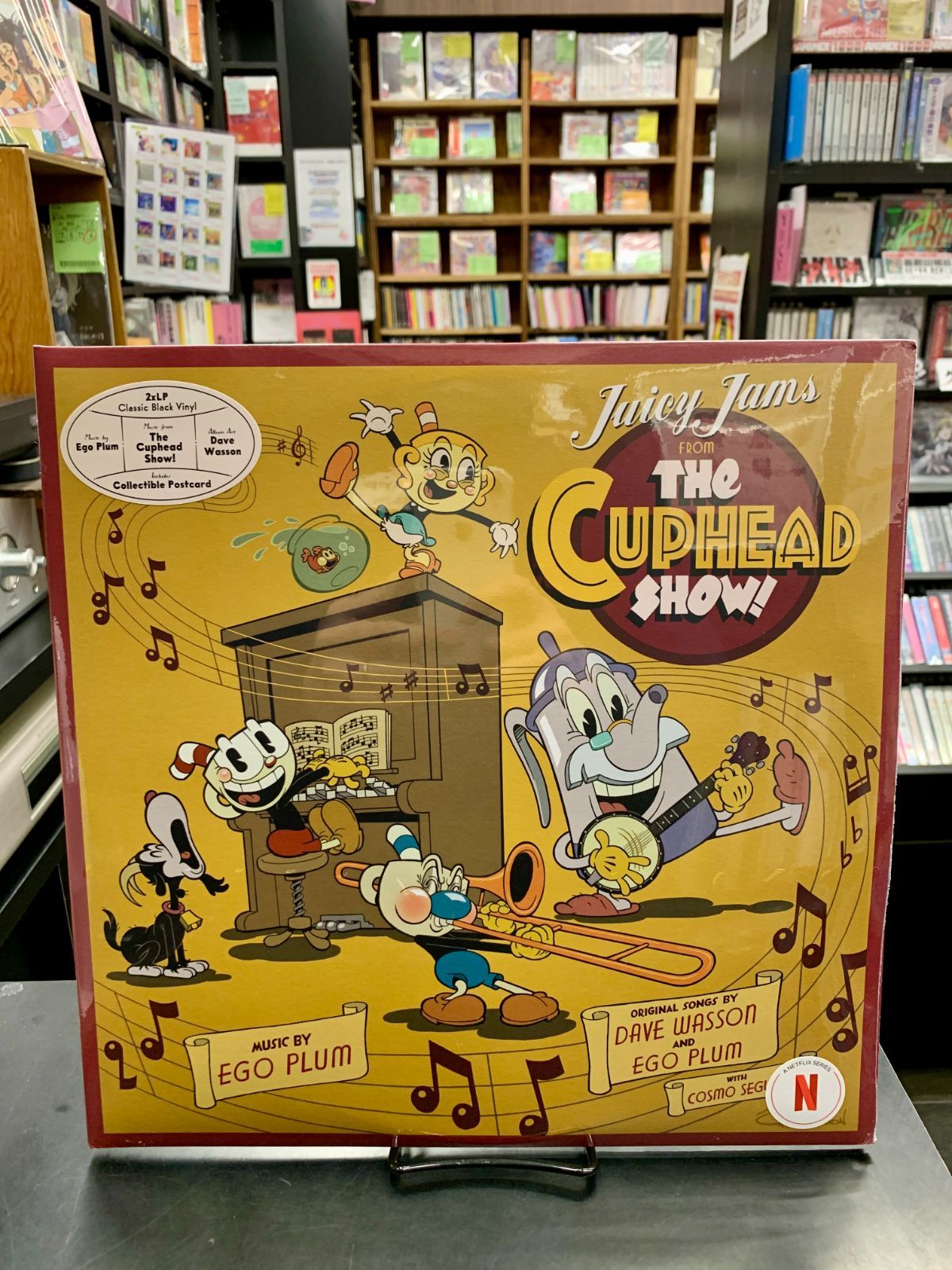 Cuphead LP4枚組 アナログレコード 廃盤 カップヘッド Cuphead LP4枚組 アナログレコード 廃盤 カップヘッド カップ