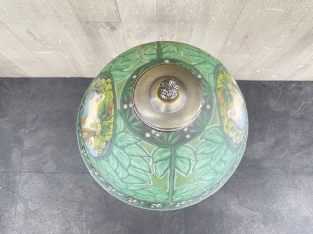 アルフォンス ミュシャ画 美人図 スタンドランプ インテリア テーブル