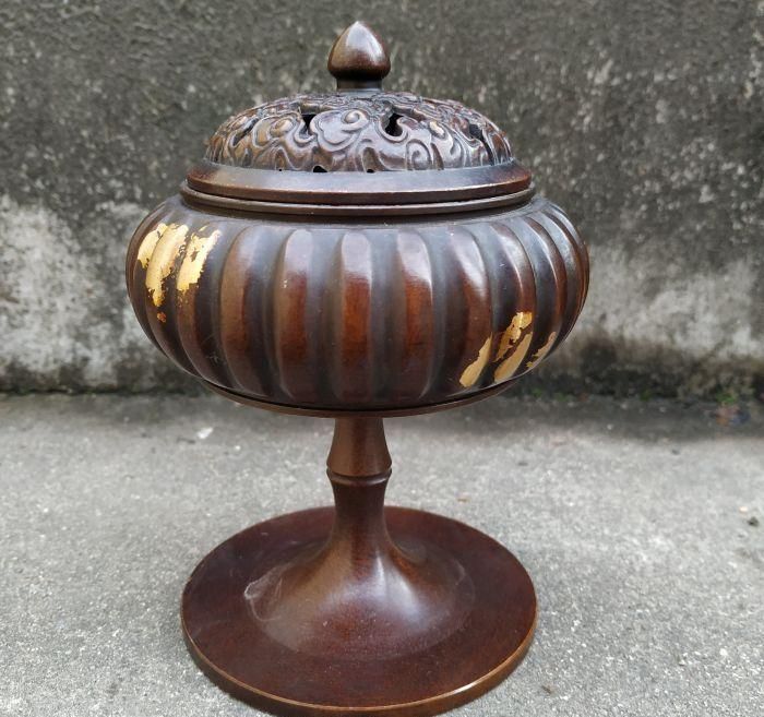 銅器 蘇工 竹編香薫炉 銅香炉 茶道香薫炉 香道具 装飾品 工芸品 置物 銅器 香炉 ?金薫香炉 香道具 茶道具 装飾品 工芸品 置物 - メルカリ