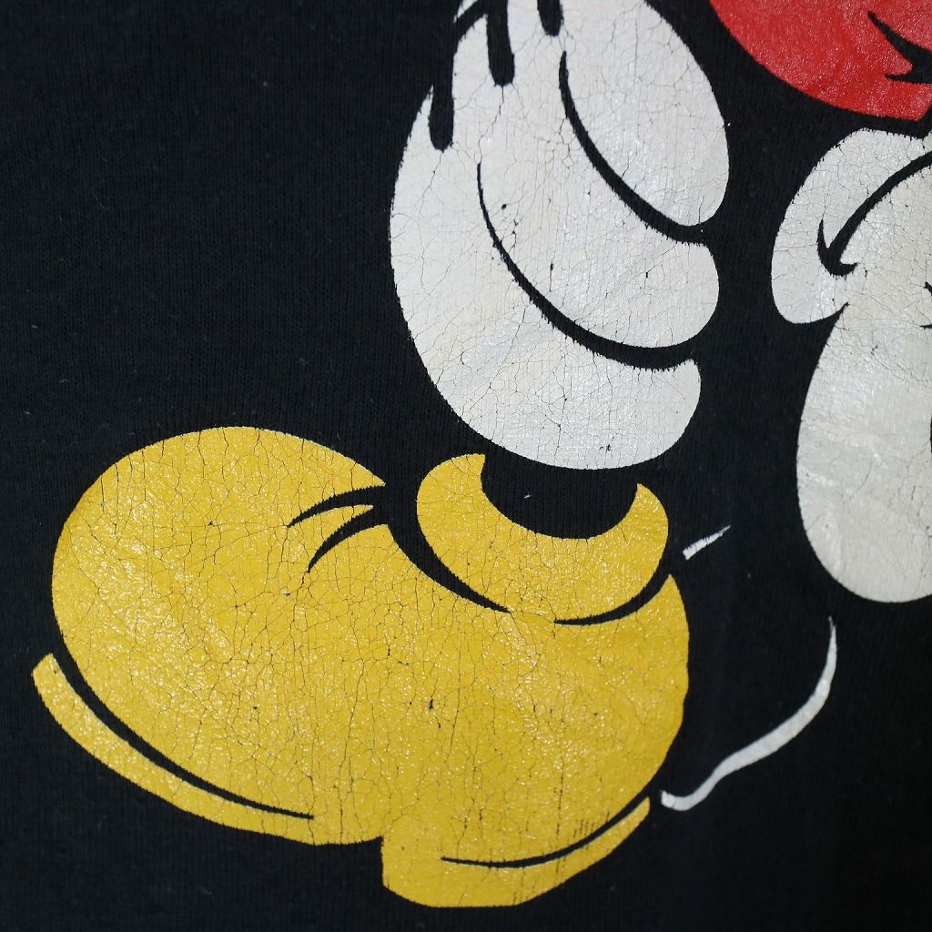 Disney PARKS MICKEY MOUSE ミッキーマウス キャラクタースウェットシャツ トレーナー メンズS /eaa290871