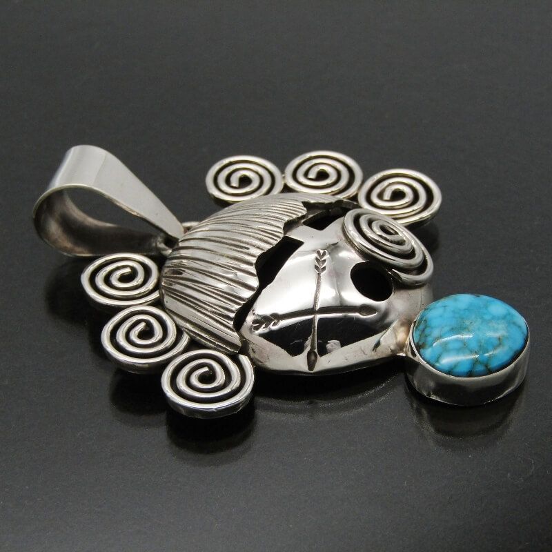 ナバホ族　アレックスサンチェス(Alex Sanchez) ペトログリフ リング アレックスサンチェス(Alex Sanchez)ナバホ族 ペトログリフ リング