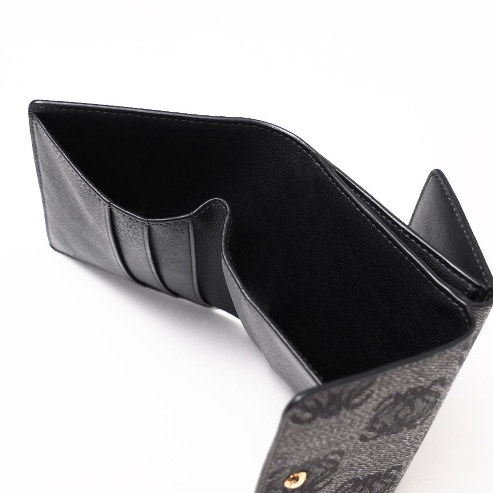 □未使用品□LOEWE ロエベ 三つ折り財布 アナグラム 総柄 20250623  