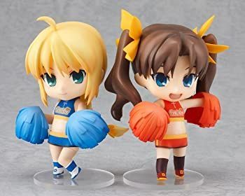 【】【非常に良い】ねんどろいど セイバー＆遠坂凛 応援Ver.