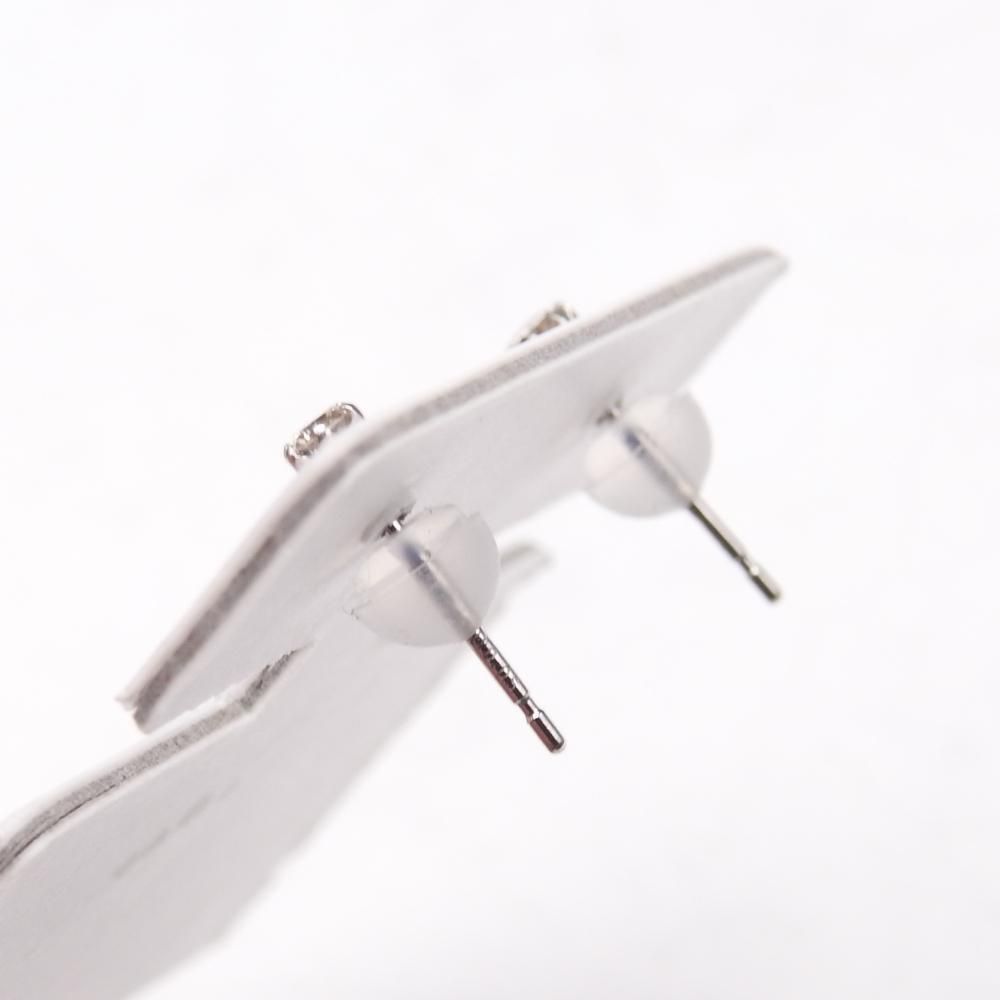 美品 Pt900 ダイヤモンド D0.05ct×0.05ct スタッド ピアス - メルカリ