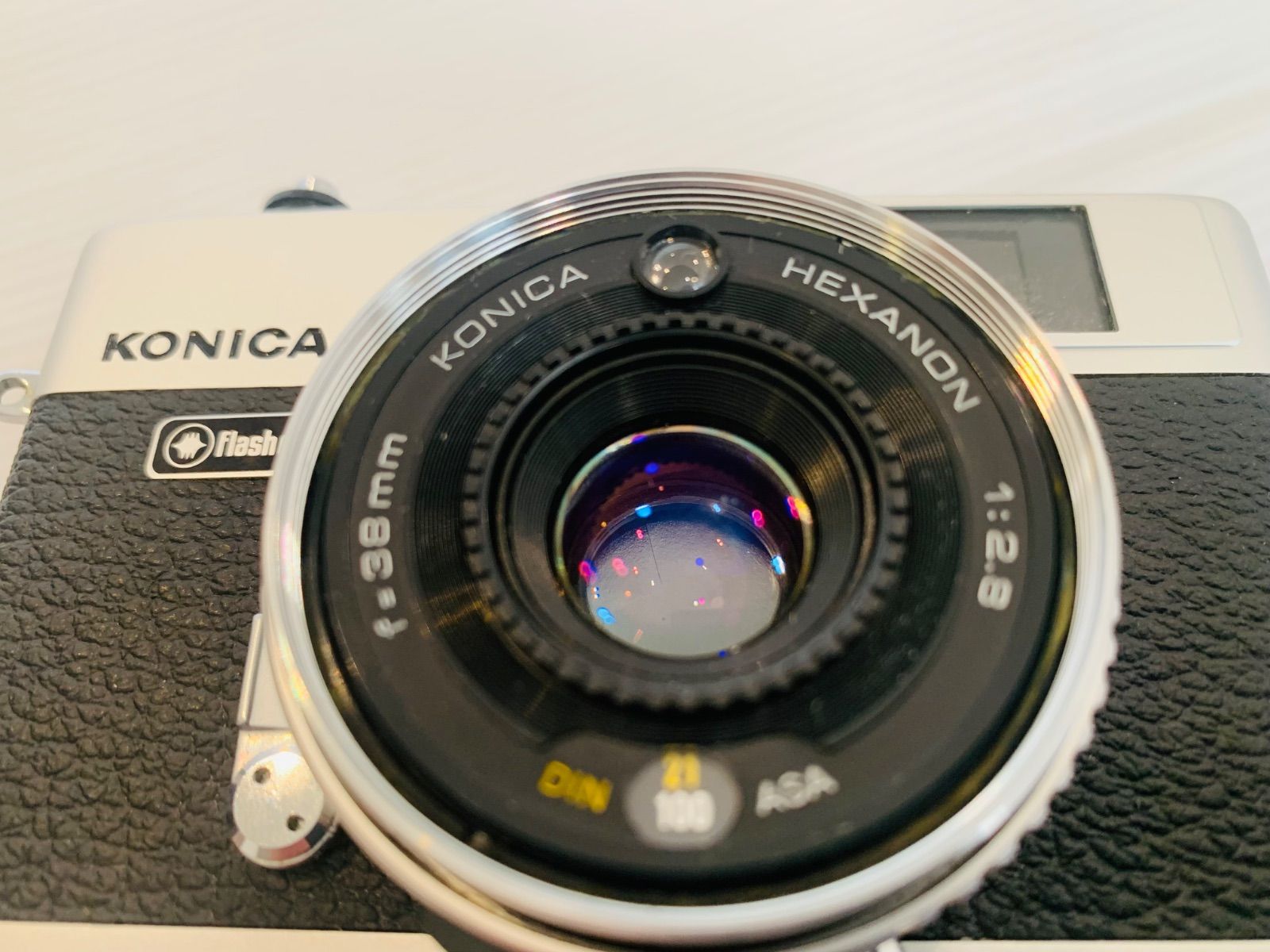 訳あり】フィルムカメラ Konica C35 Flash matic - メルカリ