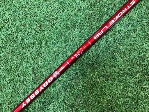 オデッセイ TRI-BEAM RED DOUBLE WIDE CS 34インチ パター PT STROKE LAB 2025 フレックスその他 メンズ 男性用 右利き 右用 Bランク ゴルフクラブ