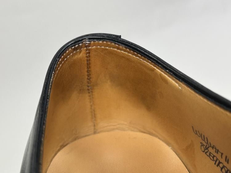 543 | 0911 ジョンロブ ウイリアム２ ブラック カーフ 8.5E ＃9795 WWW_NOITHATQUANGTHANH_NET