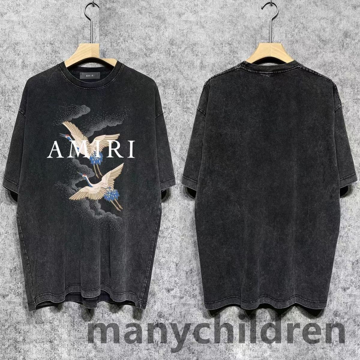 新品 [AMIRI] アミリ Tシャツ 半袖 男女兼用 #01