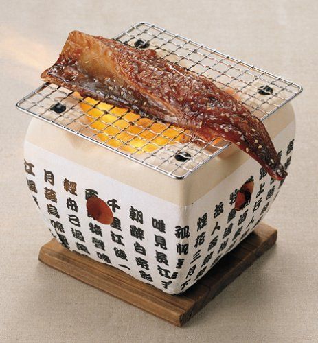 在庫セール】飛騨コンロ ほんわかふぇ BBQ 14×14cm 焼き鳥 アミ
