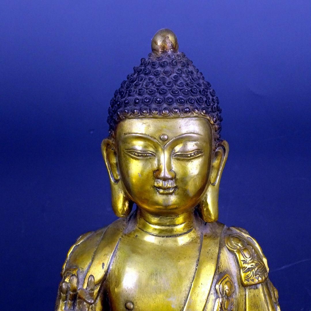 仏教美術 仏像 釈迦仏像 仏堂奉納 銅製 鎮宅辟邪 開運風水 招財 置物工芸品 仏教美術 仏像 釈迦仏像 仏堂奉納 銅製 鎮宅辟邪 開運風水 招財