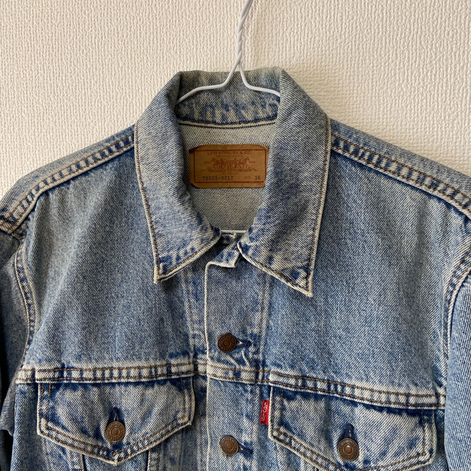 90s USA製 Levi's リーバイス 70505 0217 デニム ジャケット
