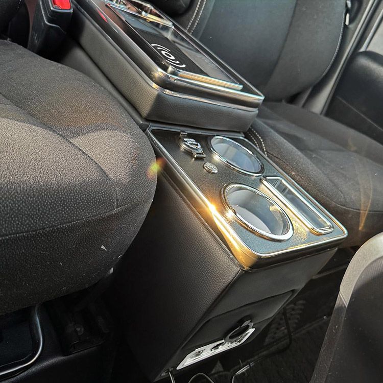 ワイヤレス充電 60系 70系 80系 ヴォクシー ノア エスクァイア ガソリン車 コンソールボックス アームレストLED付き BRIGHTFACE_UK