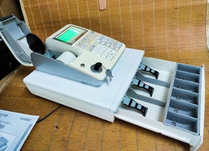 カシオレジスター TE-300 フル設定無料 送料無料人気機種 499961