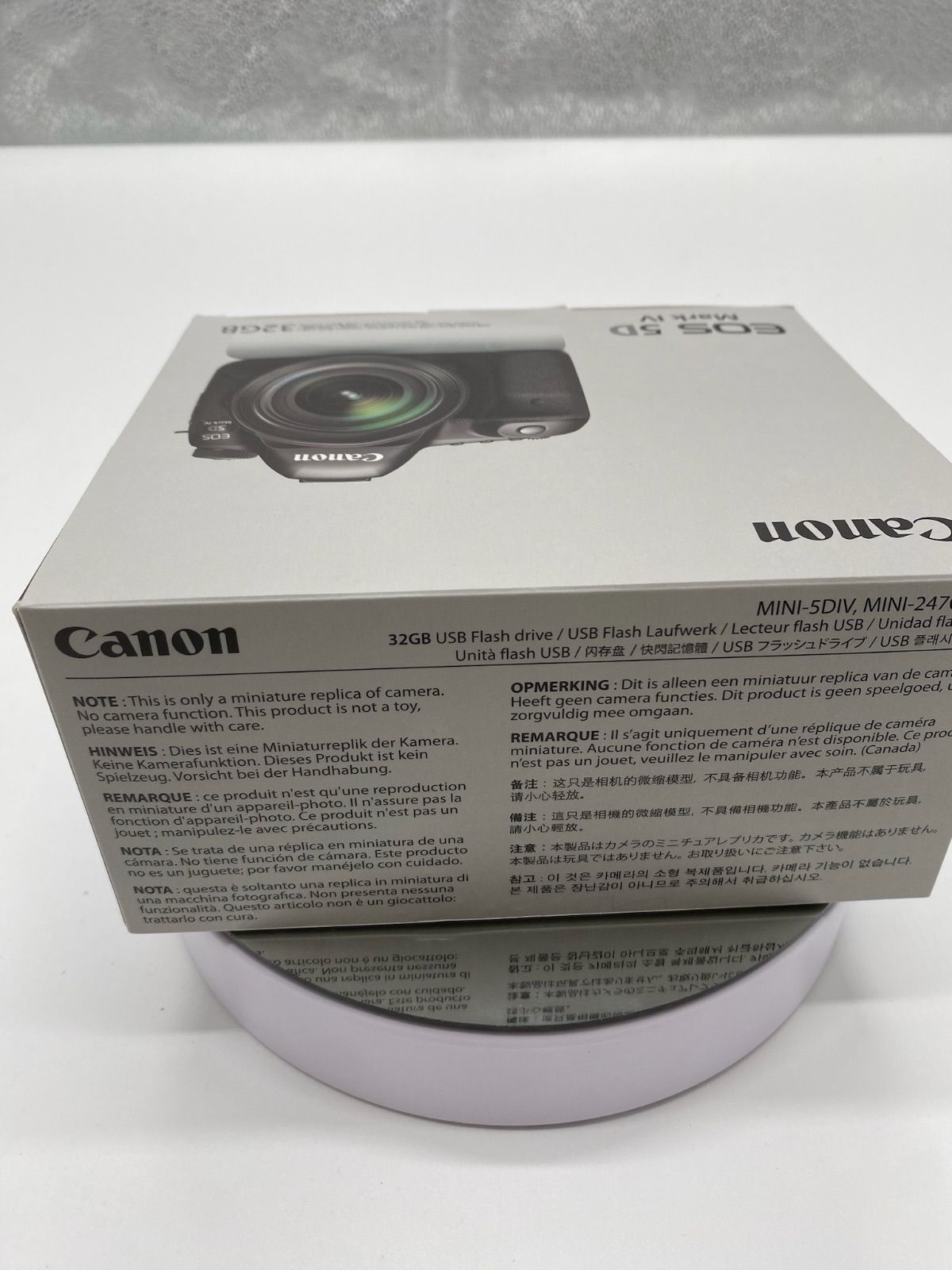 激レア】Canon EOS 5D Mark IVミニチュアカメラ 訳あり品 - メルカリ