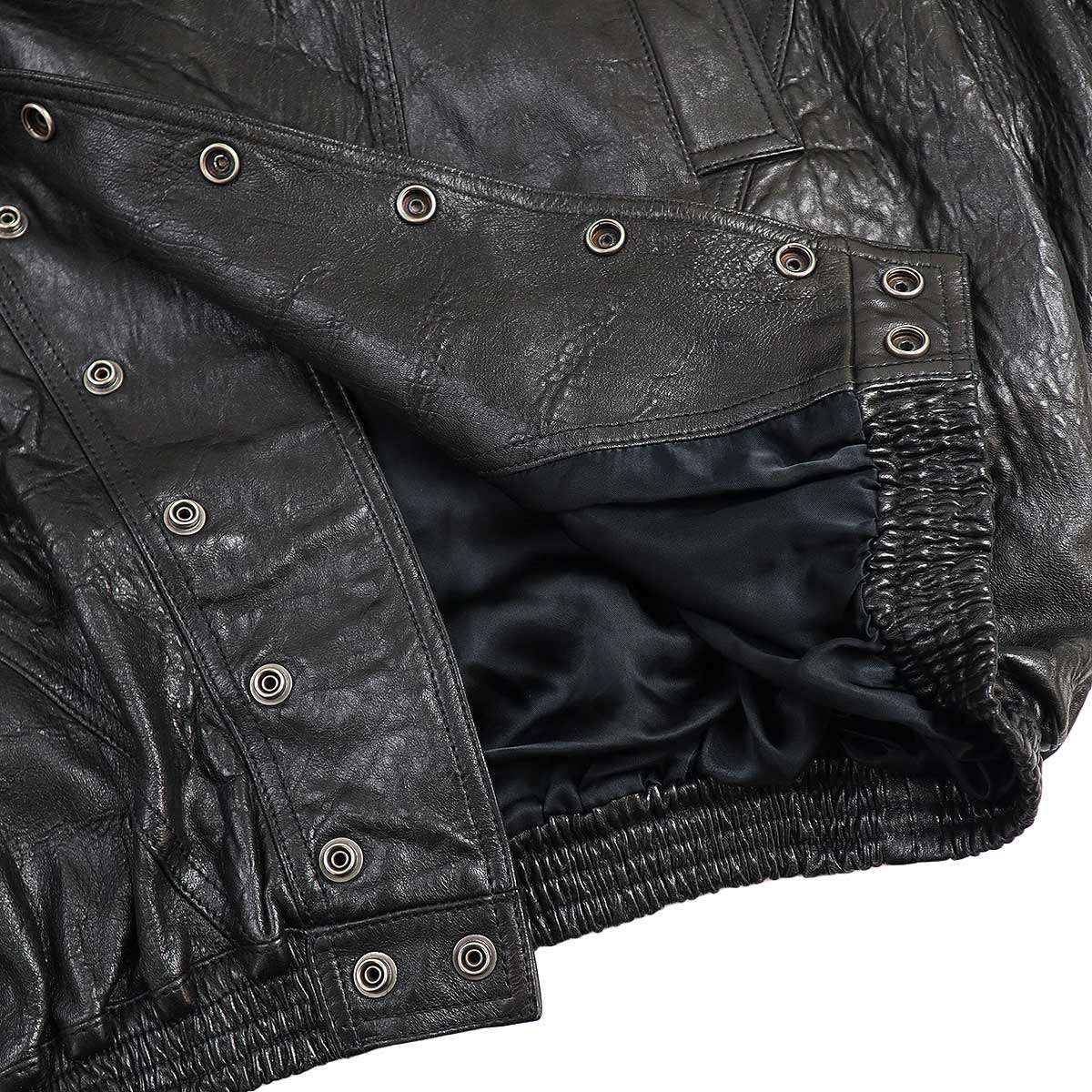 GUCCI グッチ 19AW オーバーサイズレザージャケット 582557 XN681