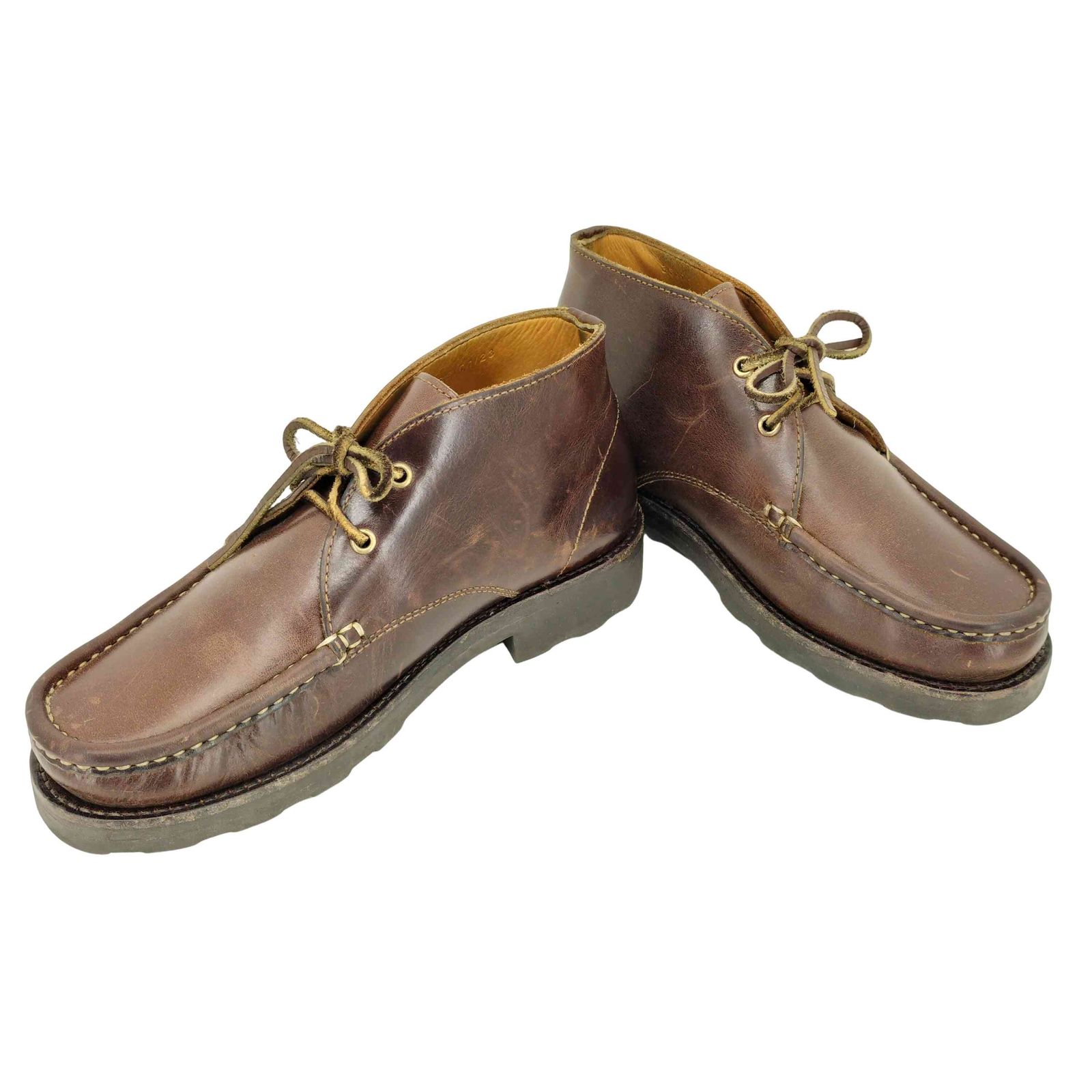 パラブーツ Paraboot MAINE|ROCADE MARRON-LIS AMERICA レザーチャッカブーツ メンズ 38