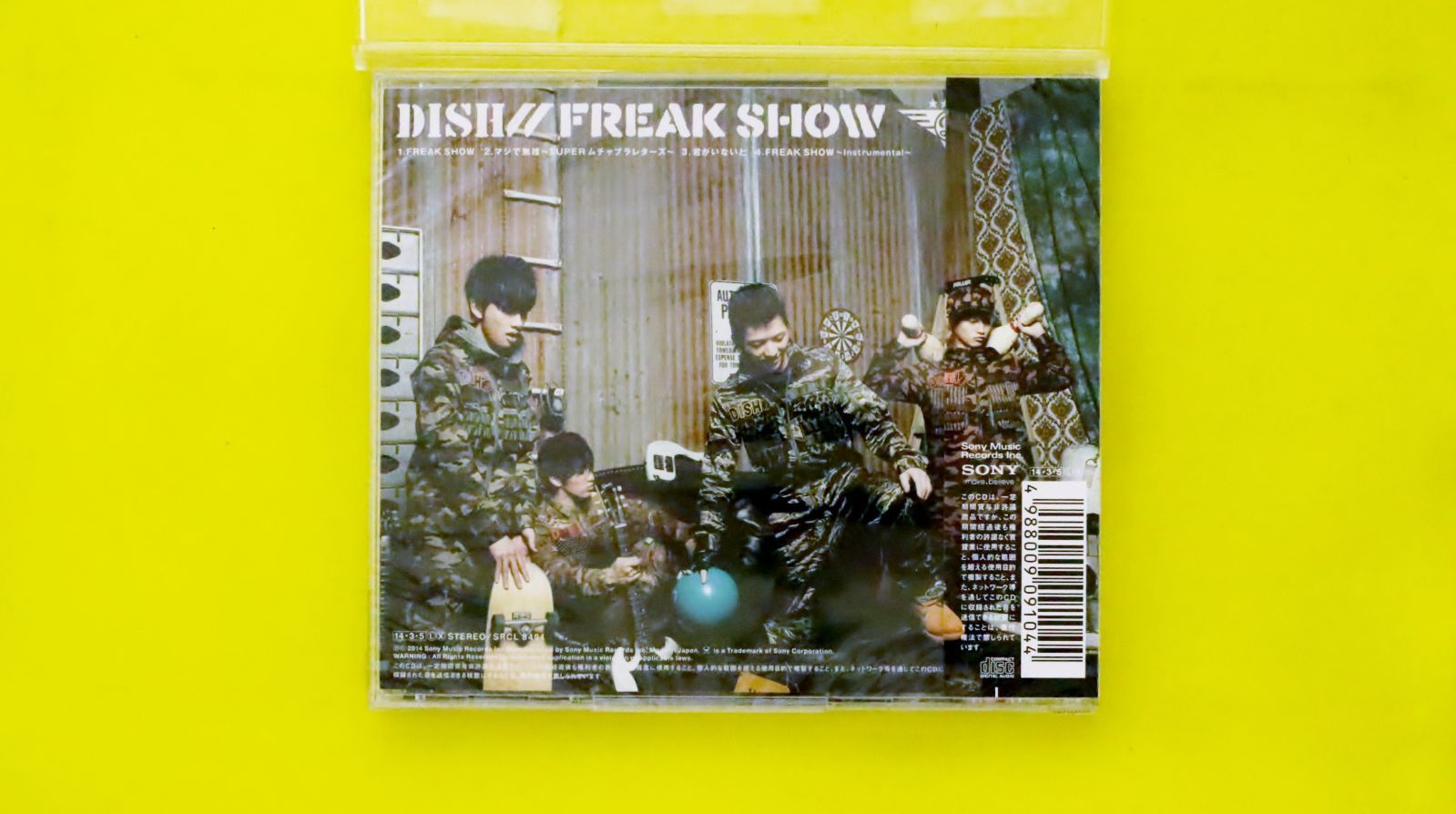 国内盤CD☆ディッシュ///DISH//□ FREAK SHOW □4988009091044/SRCL