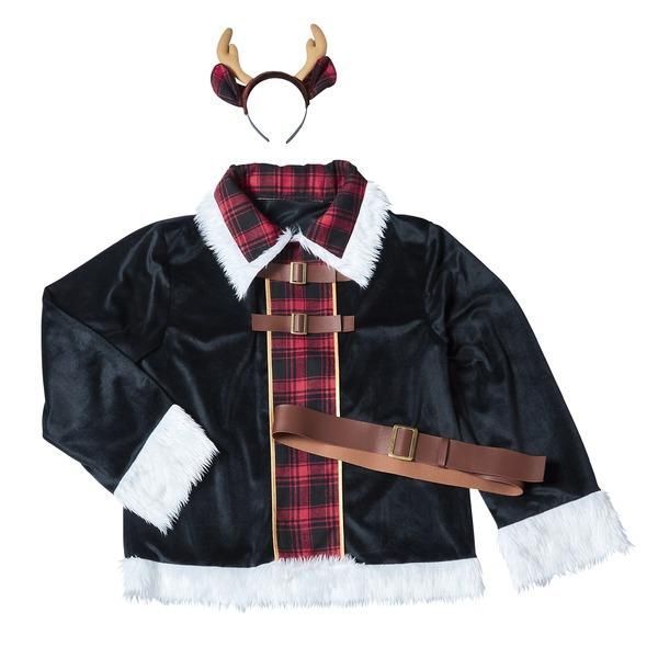 〔クリスマスコスプレ／コスプレ衣装〕 XM マニフィックノエル チェックトナカイ