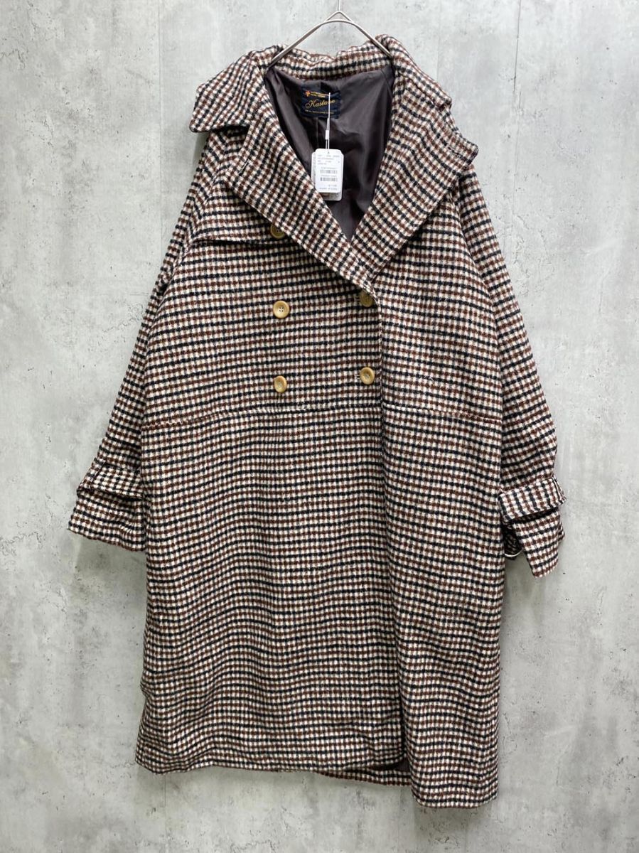 Kastane カスタネ LAKAS-05 ロング コート size0|茶 ◆ ◎レディース