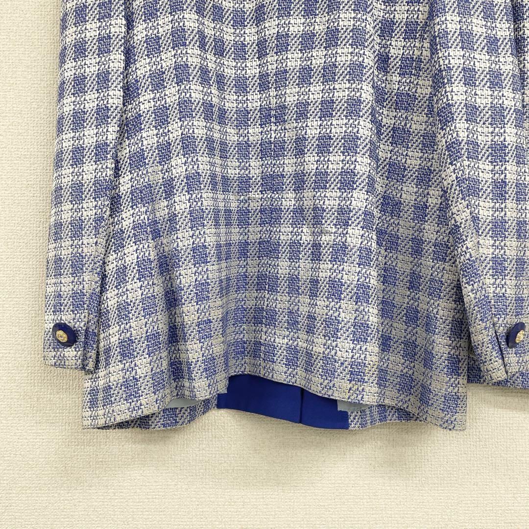 ジバンシィ　ヴィンテージ　セットアップ　スカート　金ボタン　ノーカラージャケット ◎GIVENCHY ジバンシー セットアップ ノーカラージャケット スカート 2