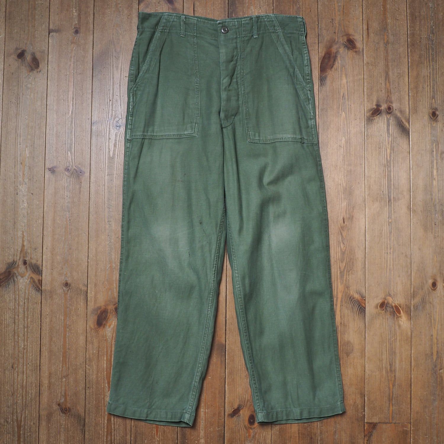 60s アメリカ軍 usarmy ベイカー パンツ ファティーグ ダブル