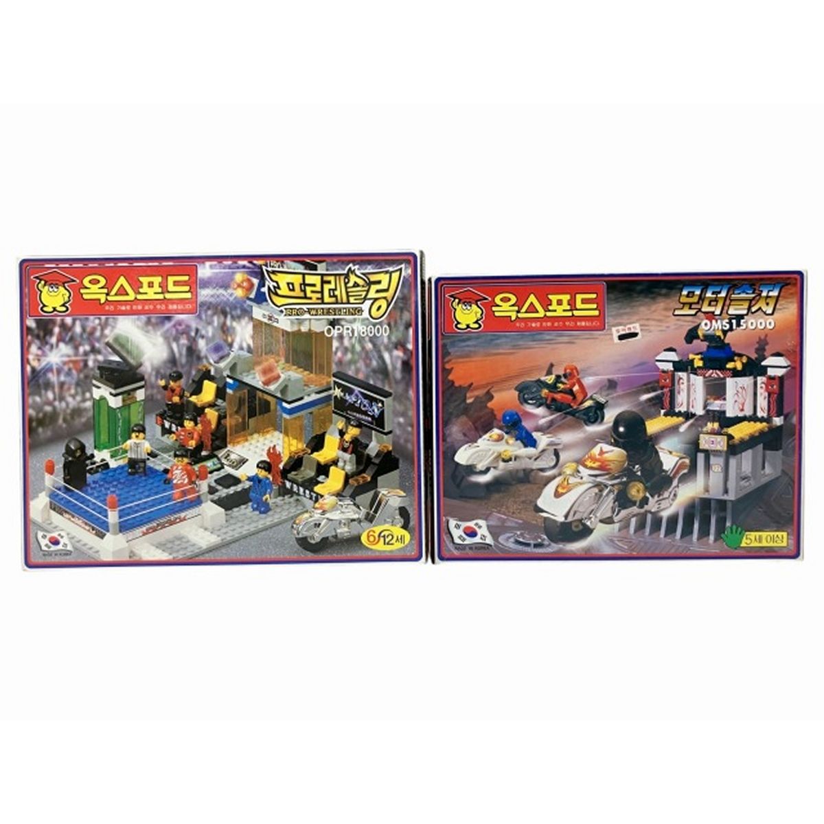 OXFORD レゴ互換ブロック玩具 プロレスシリーズ リング バイク 観客席 LEGO O9929021
