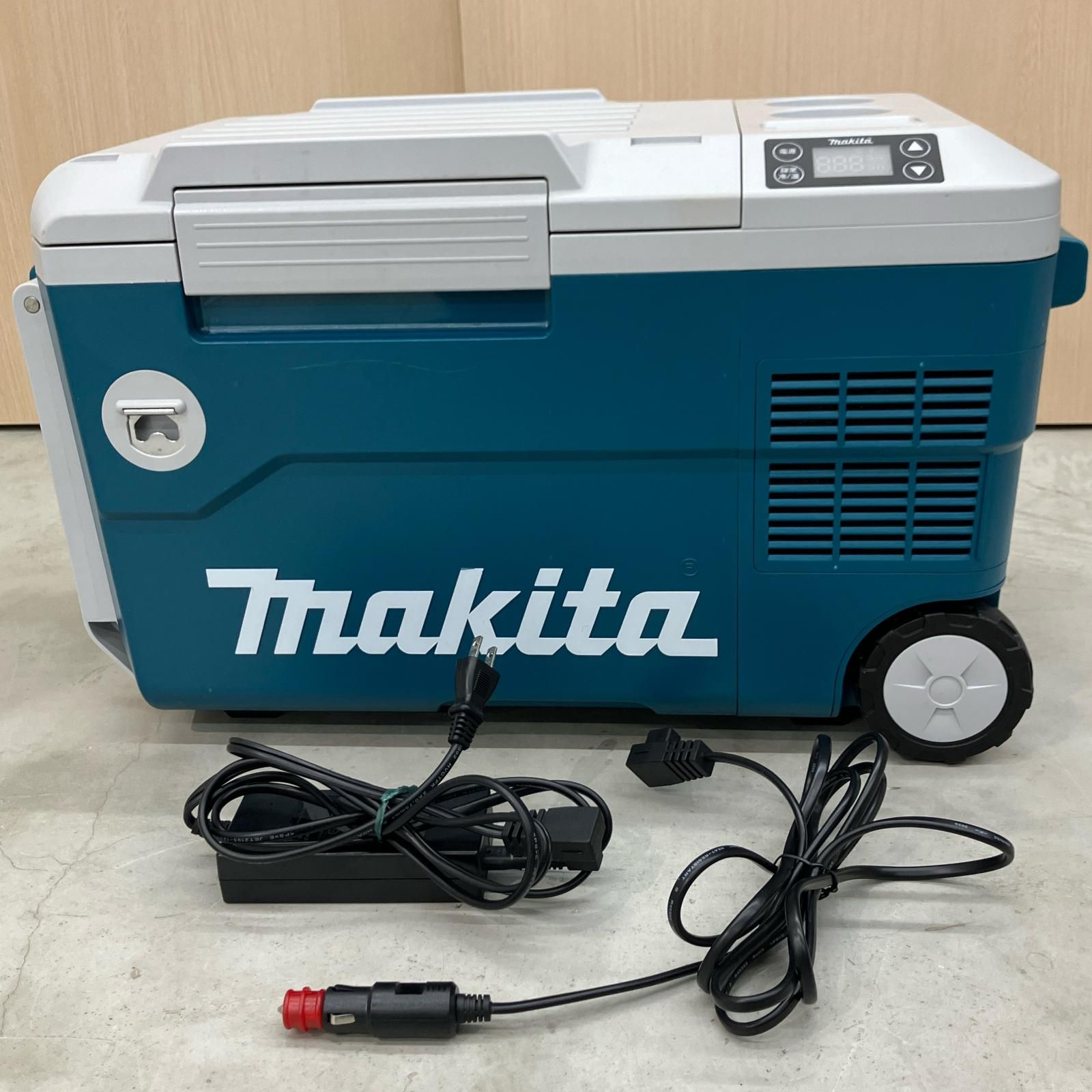 MAKITA マキタ 保冷温庫 20L CW180D ブルー 18v|100v アダプター シガーソケット付
