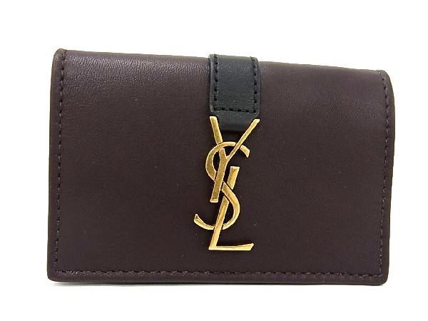 レザーサイズ□新品□未使用□ YVESSAINTLAURENT イヴサンローラン