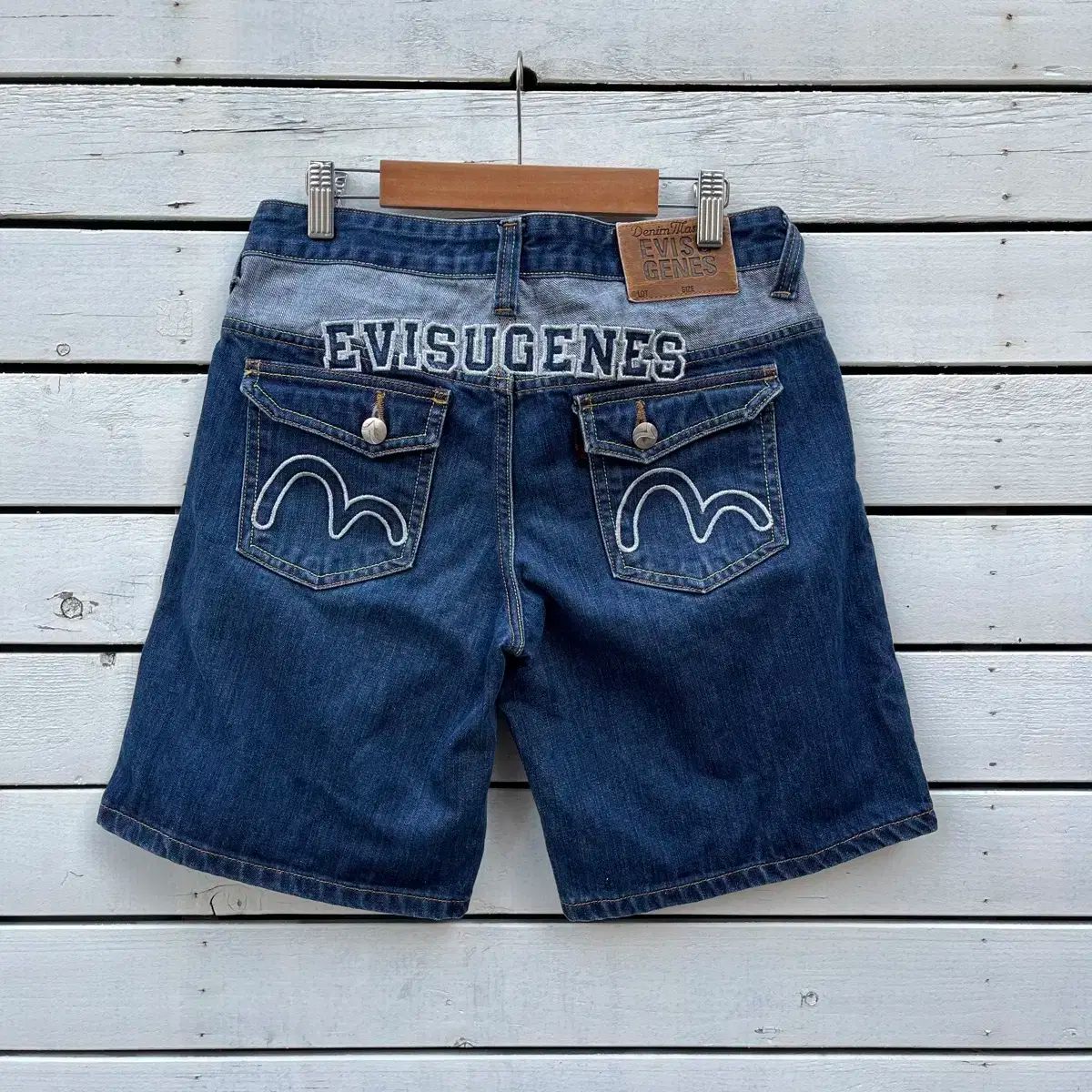 Evisu EVISU(エヴィス) デニム 半ズボン ショートパンツ - メルカリ