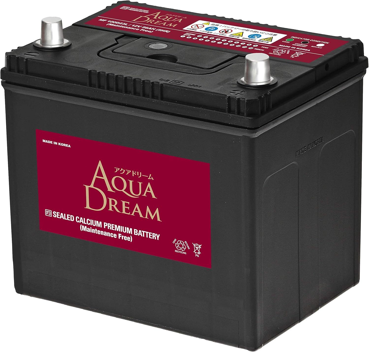 AQUA DREAM MF 100D23L 新品バッテリー アクアドリーム MF 100D23L AQUA DREAM ( ) 充電制御車対応