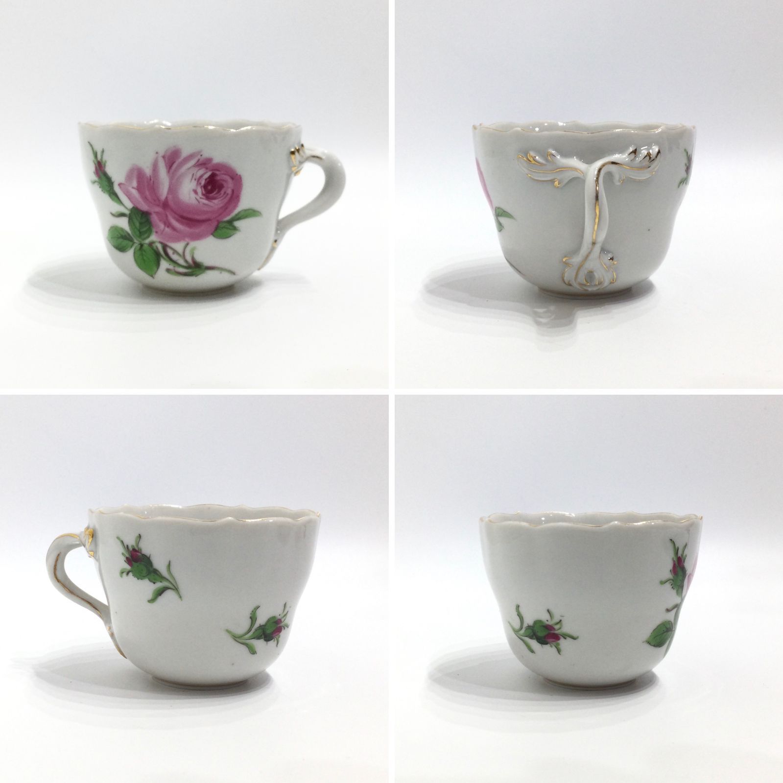 ピンクローズ カップ-ソーサー