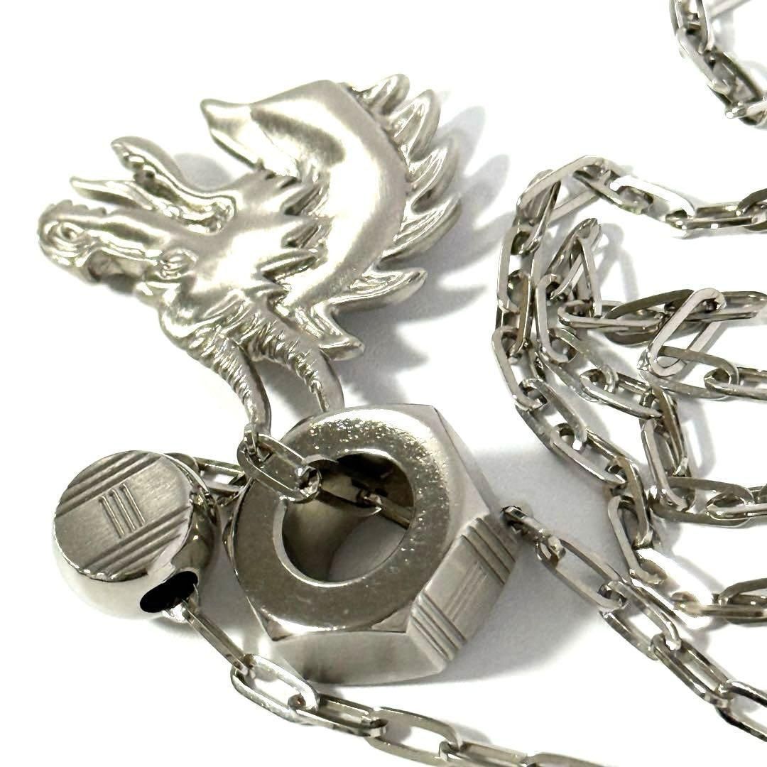 訳あり美品】エルメス メンズ タリスマン ペンダント ネックレス