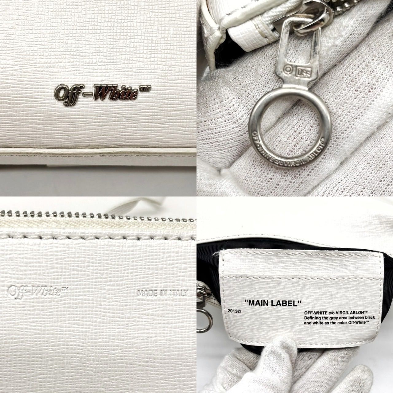 良品】 OFF‐WHITE オフホワイト カメラバッグ ショルダーバッグ