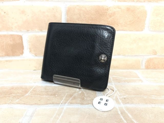 SEES by RINKAN鑑定済 CHROME HEARTS クロムハーツ 1スナップ クロスボタン ウォレット 1SNAP 111429763