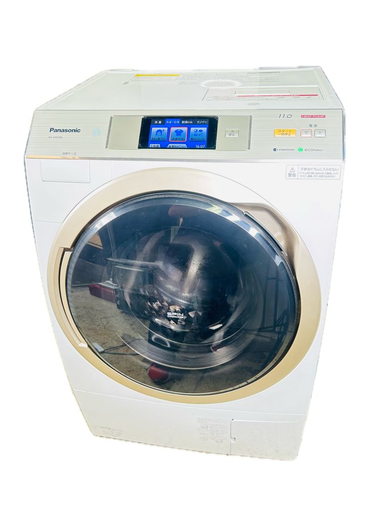 送料込み‼︎地域 !! 2017年製 ドラム式洗濯機 洗濯11.0kg 乾燥6.0kg NA-VX9700L