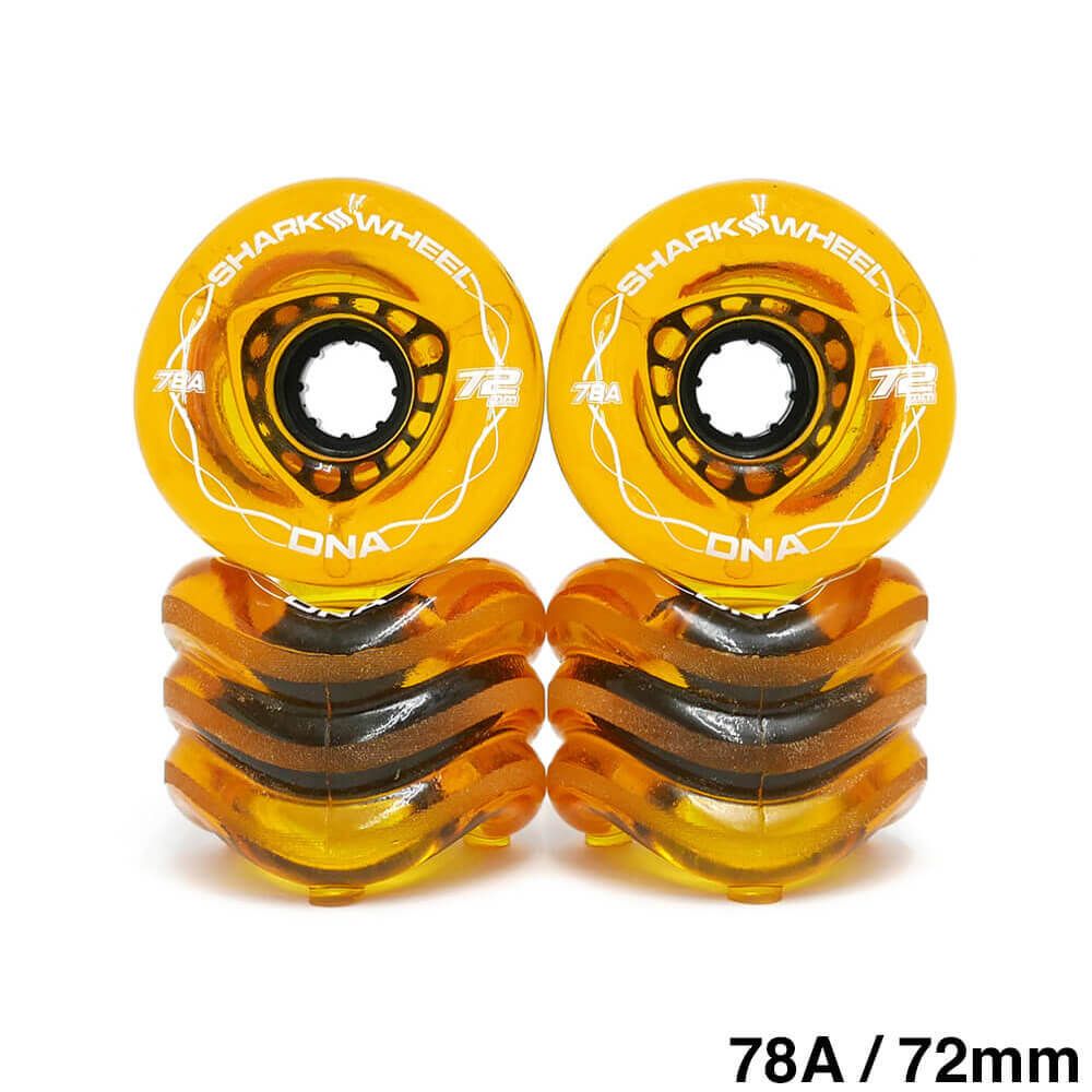 22☆新品 未開封 訳あり☆ シャークウィール 72mm 78a オレンジ 17☆新品 未開封 訳あり☆ シャークウィール 72mm 78a オレンジ