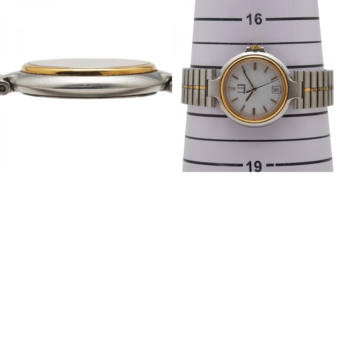 際立った ダンヒル ミレニアム シルバー ゴールド ステンレススチール メッキ レディース Dunhill 1-0234314