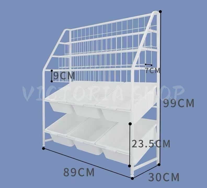 回転本棚 棚 360°回転 透明アクリル 本棚 絵本ラック 4段 回転式本棚