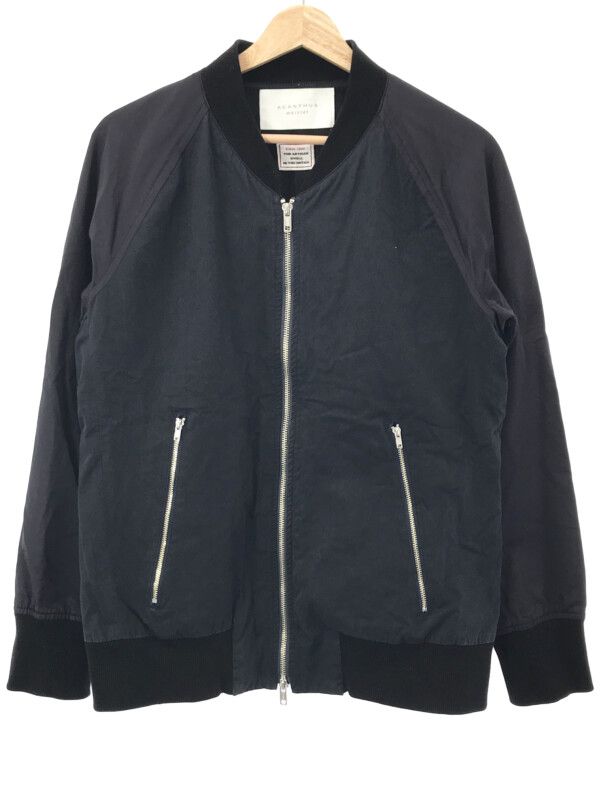 ACANTHUS アカンサス 15SS MA-1 袖切替ブルゾン ネイビー系 L