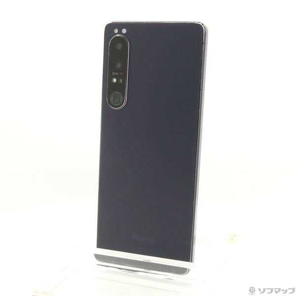 中古品〕 Xperia 1 IV 256GB パープル SO-51C docomo SIMフリー