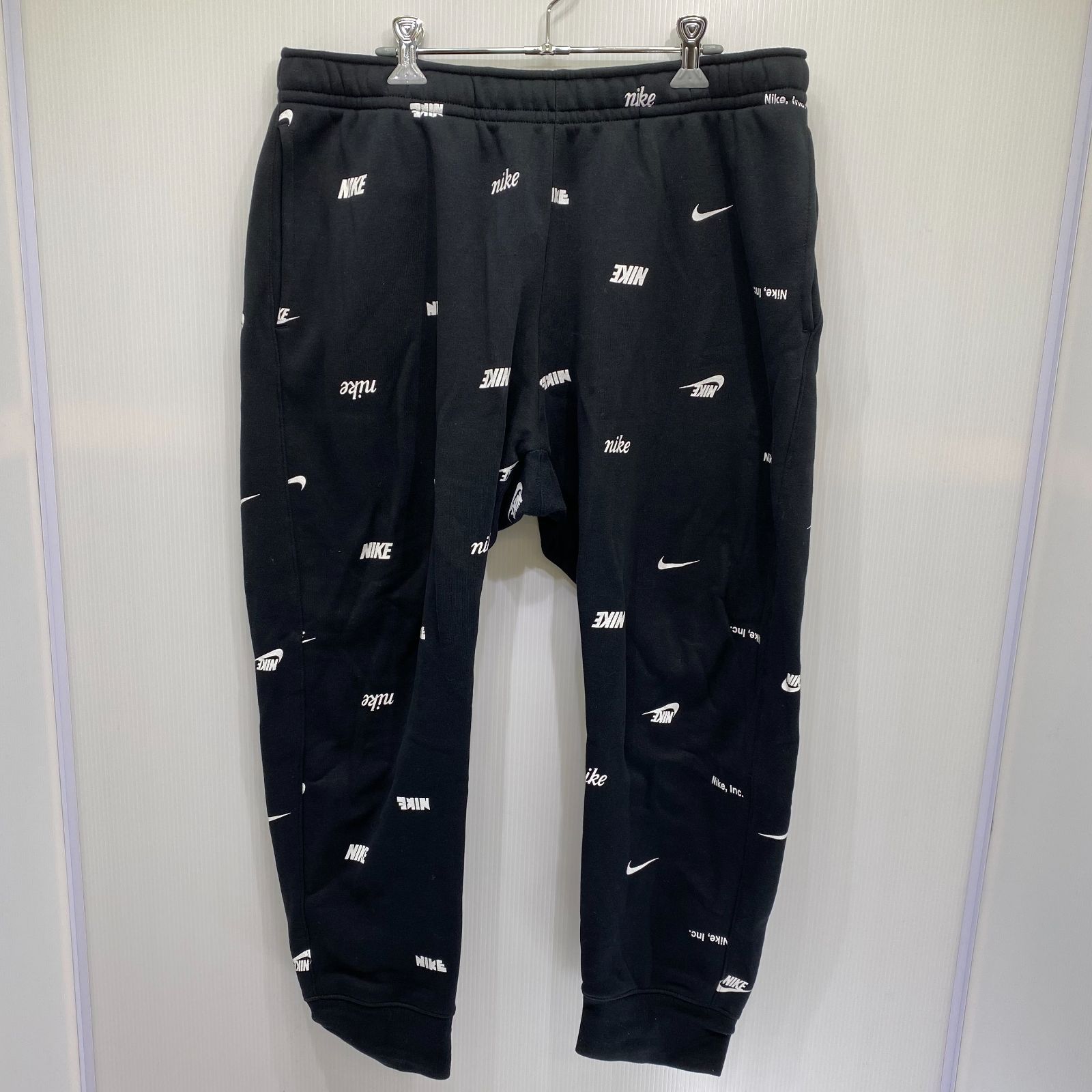 NIKE 総柄 スウェット セットアップ FB7435-010 FB7438-010