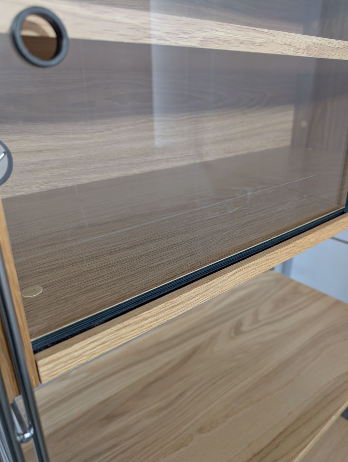 無印 ステンレスシェルフ ユニットシェルフ オーク材 無印ラック MARWIL-DEMENAGEMENTS_CH