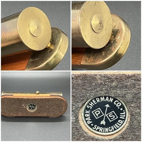 パークシャーマン デスクカレンダー 真鍮製 ヴィンテージ レトロ パークシャーマン デスクカレンダー 真鍮製 ヴィンテージ レトロ